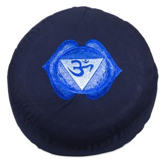 Meditatiekussen, indigo, 6e chakra