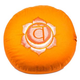 Meditatiekussen, oranje, 2e chakra