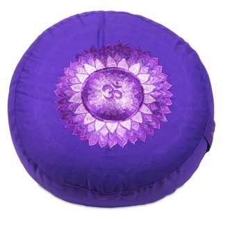 Meditatiekussen, paars, 7e chakra