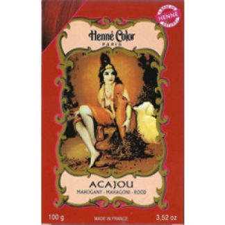 Henna, Acajou (mahonie, per 6 stuks)