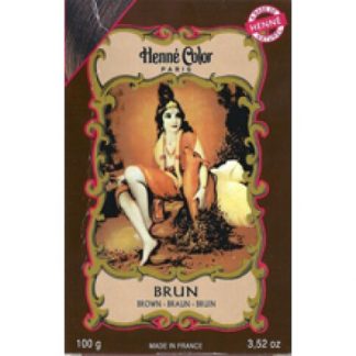 Henna, bruin (per 6 stuks)
