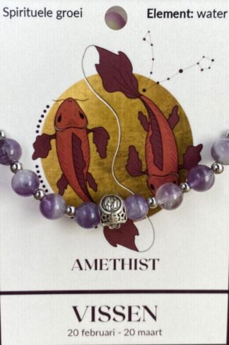 Vissen, amethyst